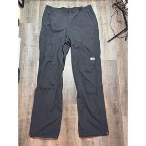 REI Co-op HydroWall 3L Rain Pants Mens Large Tall Black Waterproof Hiking